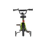 KPC FluoBike Raptor dinós VILÁGÍTÓS 12 neonzöld fluoreszkáló gyermek kerékpár