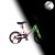 KPC FluoBike Kitty cicás VILÁGÍTÓS 12 rózsaszín fluoreszkáló gyermek kerékpár