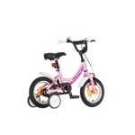 KPC FluoBike Kitty cicás VILÁGÍTÓS 12 rózsaszín fluoreszkáló gyermek kerékpár