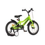 KPC FluoBike Raptor dinós VILÁGÍTÓS 16 neonzöld fluoreszkáló gyermek kerékpár