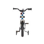 KPC FluoBike Police szirénás VILÁGÍTÓS 16 kék fluoreszkáló gyermek kerékpár