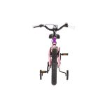 KPC FluoBike Kitty cicás VILÁGÍTÓS 16 rózsaszín fluoreszkáló gyermek kerékpár