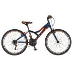 Explorer Pulse 24 gyerek kerékpár Fekete-Narancs