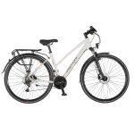 Visitor FluoBike Lady női VILÁGÍTÓS trekking kerékpár fluoreszkáló fehér