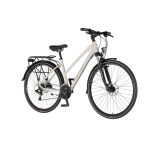 Visitor FluoBike Lady női VILÁGÍTÓS trekking kerékpár fluoreszkáló fehér