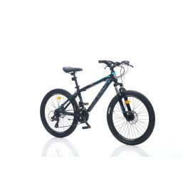   Corelli Felix 2.2 24 MTB gyerek könnyűvázas kerékpár Fekete-Kék