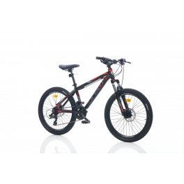   Corelli Felix 1.2 24 MTB gyerek könnyűvázas kerékpár Fekete-Piros