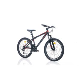   Corelli Felix 3.2 24 MTB gyerek könnyűvázas kerékpár Fekete-Piros