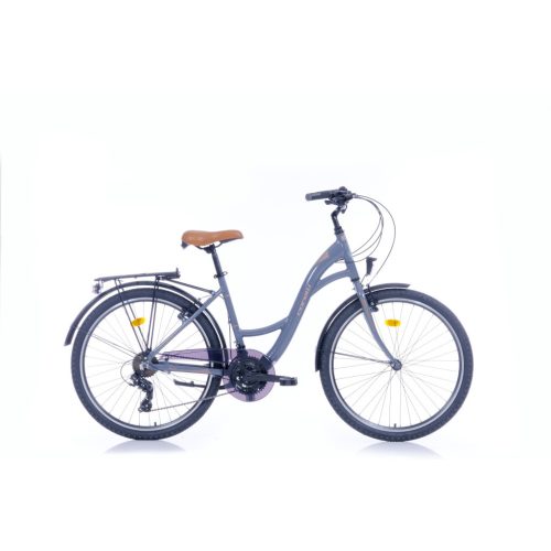 Corelli Glowie 26 könnyűvázas női trekking kerékpár 44 cm Grafit