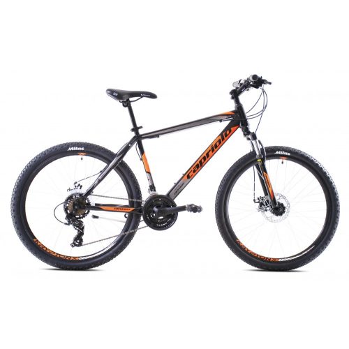 Capriolo Oxigen 26" férfi MTB kerékpár 20" Fekete-Narancs