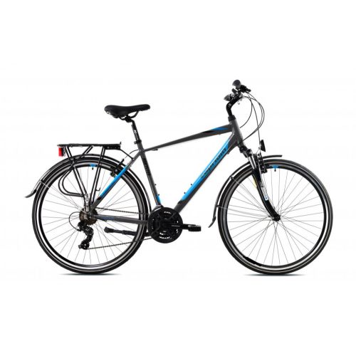 Capriolo Roadster Man 1.0 férfi trekking kerékpár 20" Grafit-Kék