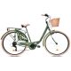 Capriolo Diana 6 sebességes női városi kerékpár 18" Zöld