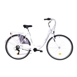   Capriolo Diana 6 sebességes női városi kerékpár 20" Fehér