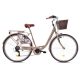 Capriolo Diana 6 sebességes női városi kerékpár 18" Mattbézs
