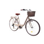 Capriolo Diana 6 sebességes női városi kerékpár 18" Mattbézs