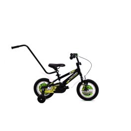 Capriolo Mustang 12" gyerek kerékpár Fekete-Zöld