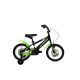 Capriolo Mustang 14" gyerek kerékpár Fekete-Zöld
