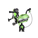 Capriolo Mustang 14" gyerek kerékpár Fekete-Zöld