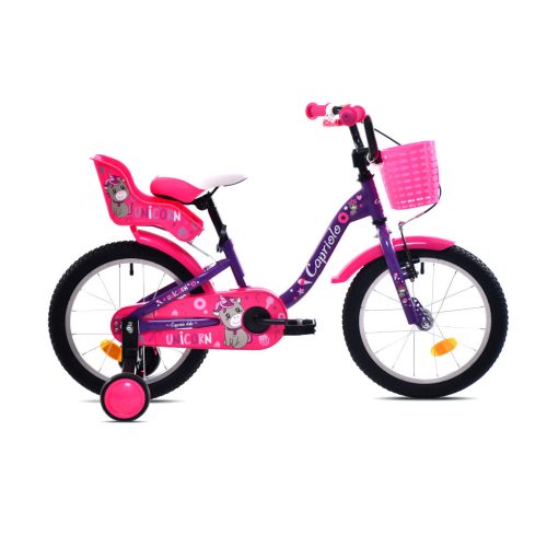 Capriolo Viola 16 gyerek kerékpár Lila-Pink