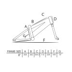 Capriolo Mustang 16" gyerek kerékpár Fekete-Kék