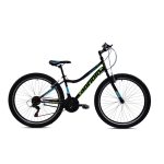 Capriolo Diavolo 600 26" gyermek MTB kerékpár 14" Fekete-Zöld