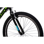 Capriolo Diavolo 600 26" gyermek MTB kerékpár 14" Fekete-Zöld