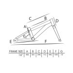 Capriolo LC KID 16" hátra tekerhető gyerek kerékpár Narancs