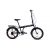Capriolo Travel 6 sebességes 20" camping kerékpár fekete