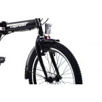Capriolo Travel 6 sebességes 20" camping kerékpár fekete