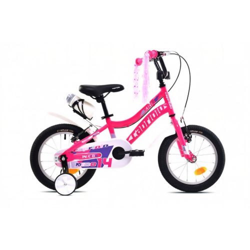 Capriolo Kido 14 gyerek kerékpár Rózsaszín-Lila