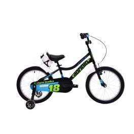 Capriolo Diavolo 18 gyerek kerékpár Fekete-Zöld
