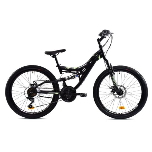 Capriolo CTX 240 24" gyerek kerékpár Fekete-Zöld