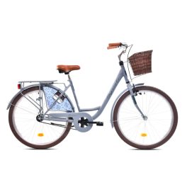   Capriolo Diana 26" 1 sebességes női városi kerékpár 18" Selyemszürke