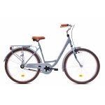 Capriolo Diana 26" 1 sebességes női városi kerékpár 18" Selyemszürke