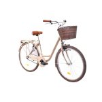 Capriolo Diana 26" 1 sebességes női városi kerékpár 18" Mattbézs