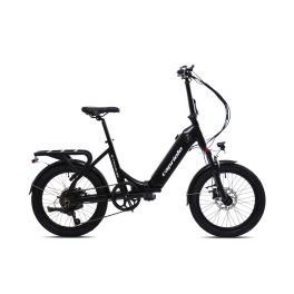 Capriolo E-bike Folding pedelec kerékpár Fekete