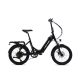 Capriolo E-bike Folding pedelec kerékpár Fekete