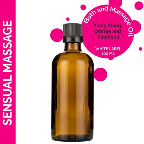 Érzéki  Masszázsolaj  - 100ml - Címke Nélkül