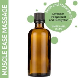 Izomalzító  Masszázsolaj  - 100ml - Címke Nélkül