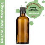 Izomalzító  Masszázsolaj  - 100ml - Címke Nélkül