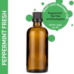 Friss Menta  Masszázsolaj  - 100ml - Címke Nélkül