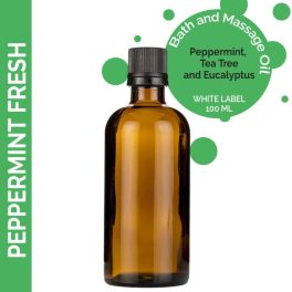 Friss Menta  Masszázsolaj  - 100ml - Címke Nélkül