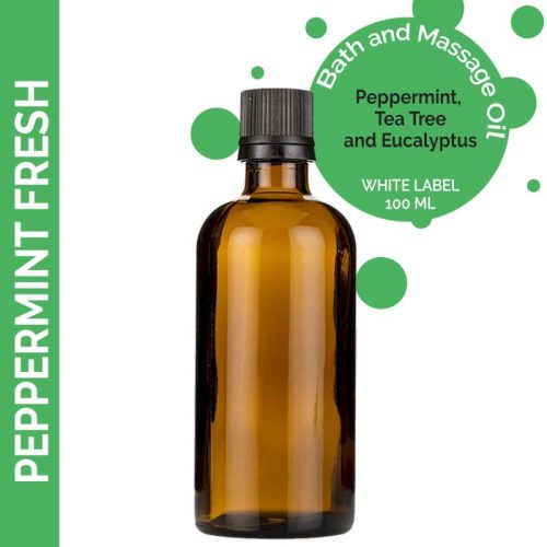 Friss Menta  Masszázsolaj  - 100ml - Címke Nélkül
