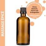 Fűszeres  Masszázsolaj  - 100ml - Címke Nélkül