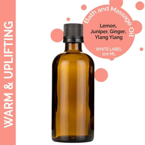Melegítő és Élénkítő Masszázsolaj  - 100ml - Címke Nélkül