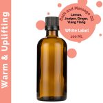 Melegítő és Élénkítő Masszázsolaj  - 100ml - Címke Nélkül
