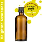 Tudatjavító  Masszázsolaj  - 100ml - Címke Nélkül