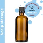 Fejbőr Masszázsolaj  - 100ml - Címke Nélkül