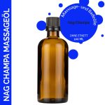 Nag Champa Masszázsolaj  - 100ml - Címke Nélkül