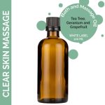 Tiszta Bőr Masszázsolaj  - 100ml - Címke Nélkül